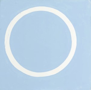 Untitled Endless Series # 470 (White Circle)