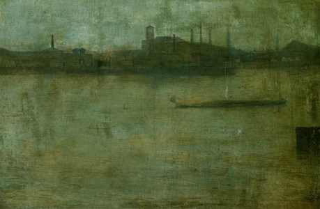 Battersea Reach; Moonlight