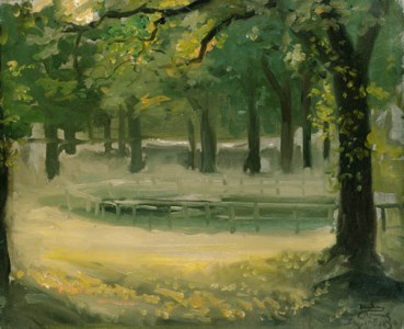 Sketch for a Pond in Hyde Park