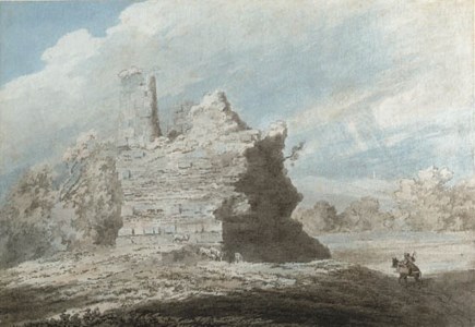 The tomb of the Horatii and Curatii, at Albano