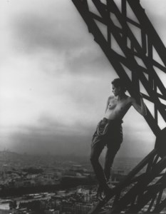 Mathilde, Tour Eiffel, Paris, for Rolling Stone, 1989