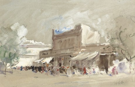 The bazaar in Old Delhi