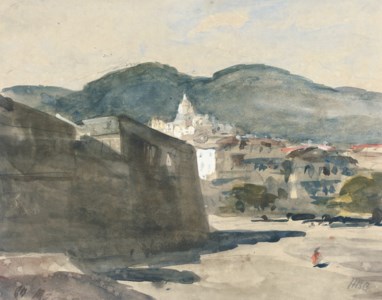 The town walls