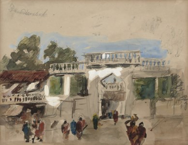 The gate to Secunderabad, Andhra Pradesh, India