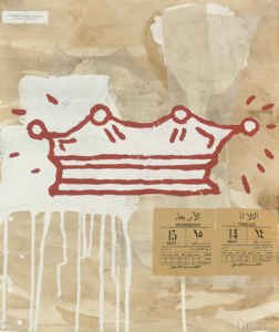 Small Red Line Drawing No. 9