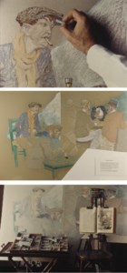 Le délassement d'un peintre parisien (avec bohême)