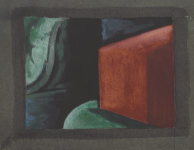 Study for "Approaching Black"