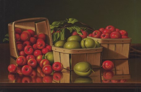 Still Life with Basket of Plums