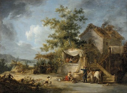 A Halt at an Inn