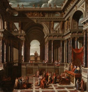 A Capriccio with Saint Paul before Agrippa