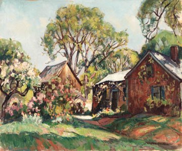Farm Houses in Spring