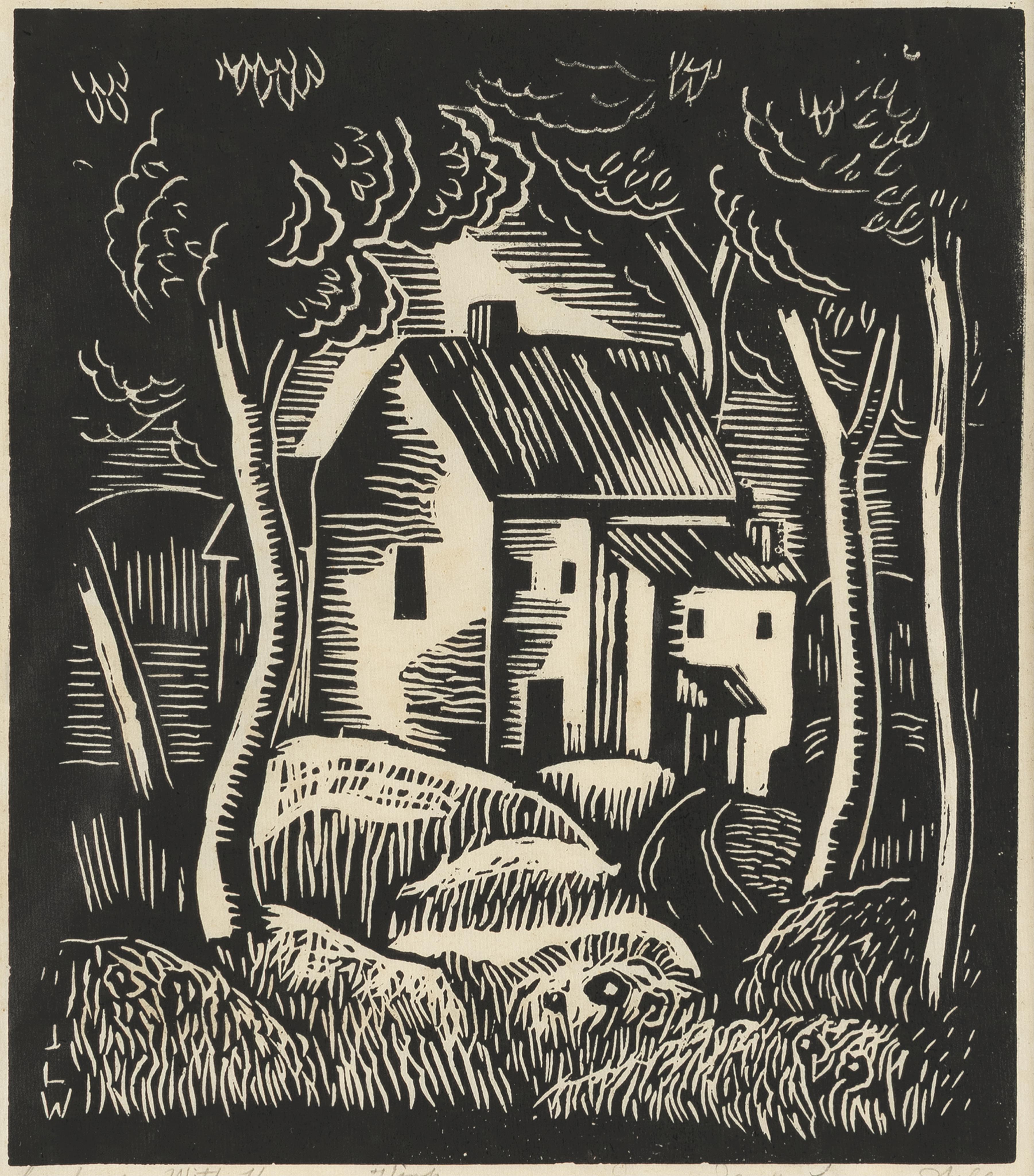 James Lesesne Wells, Landscape with House