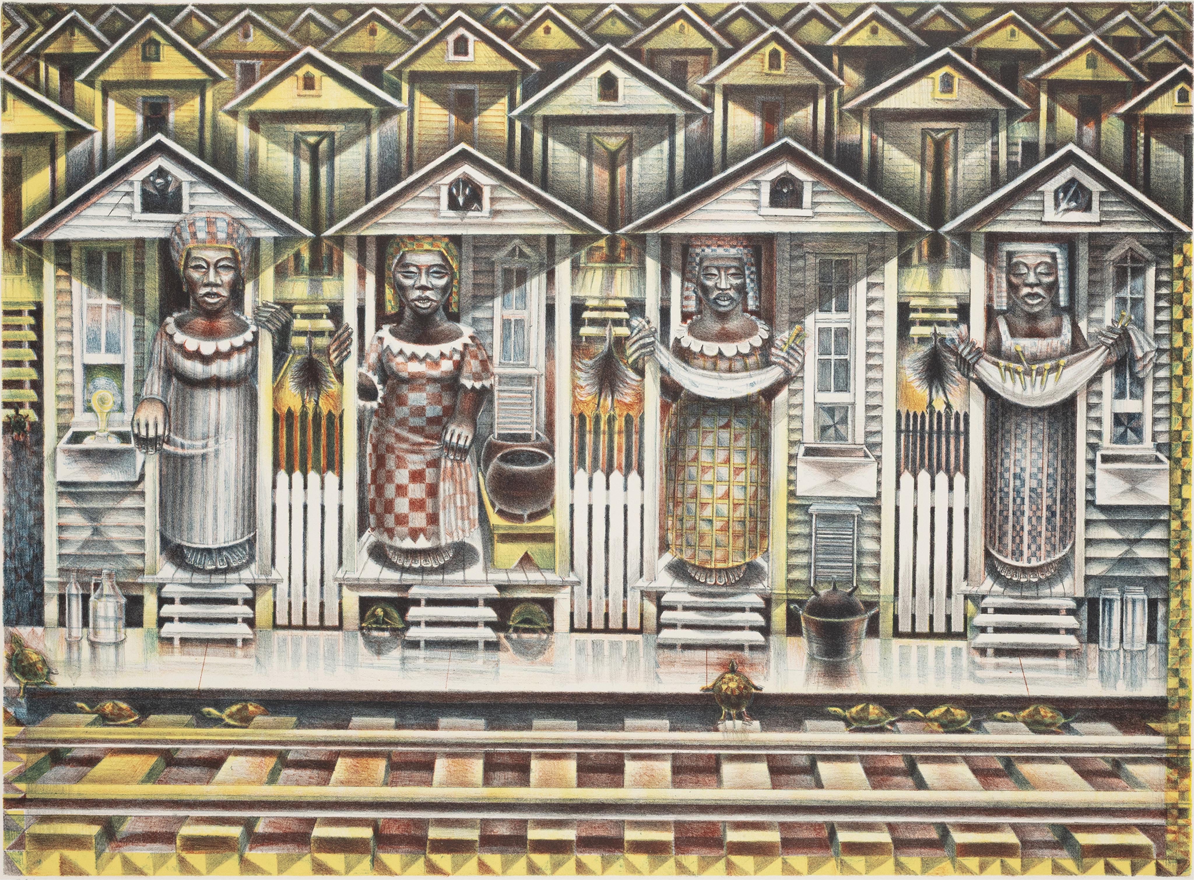 John Biggers, Four Seasons