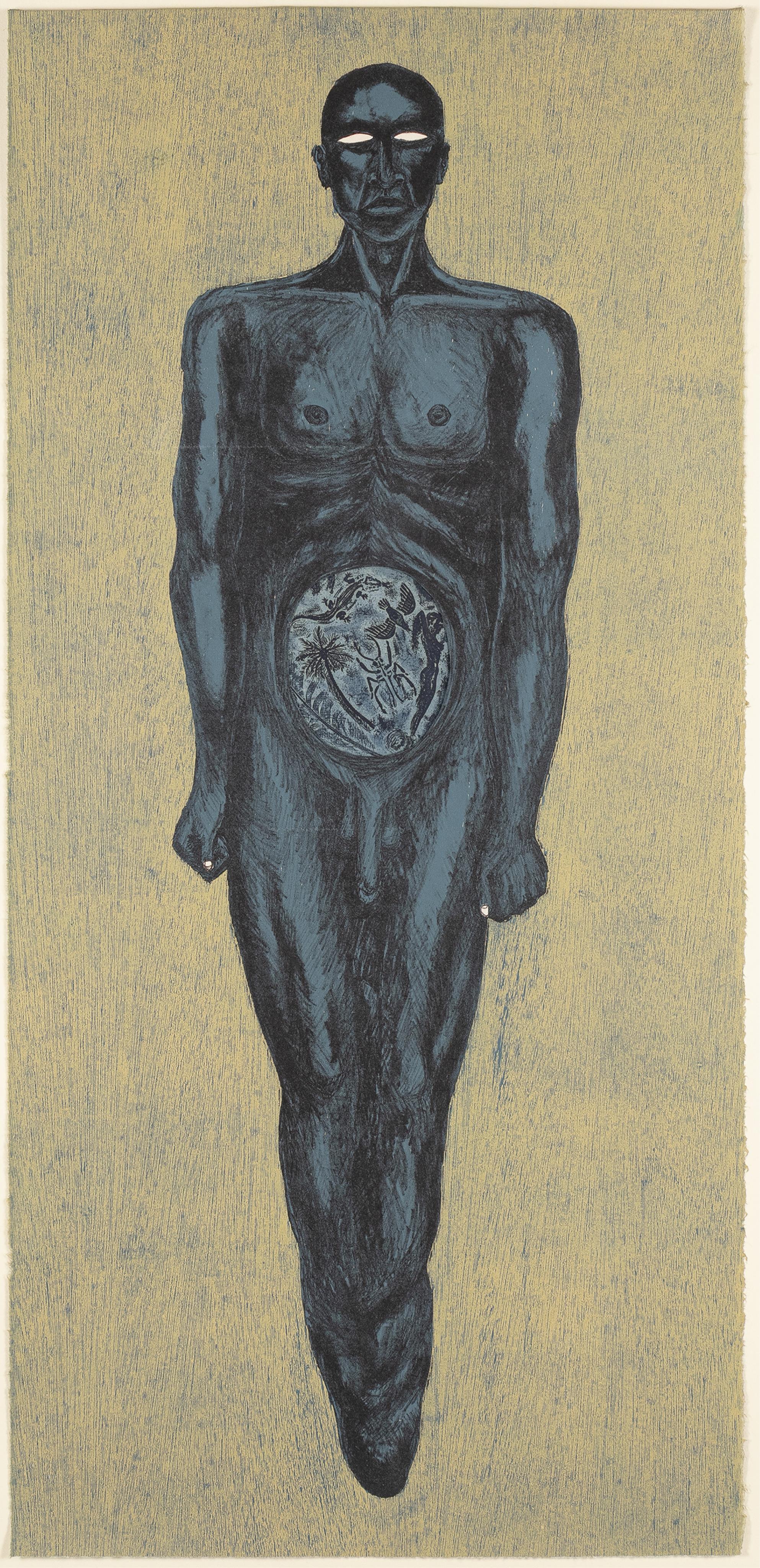 Alison Saar, Alison Saar, b. 1956, Man/Club
