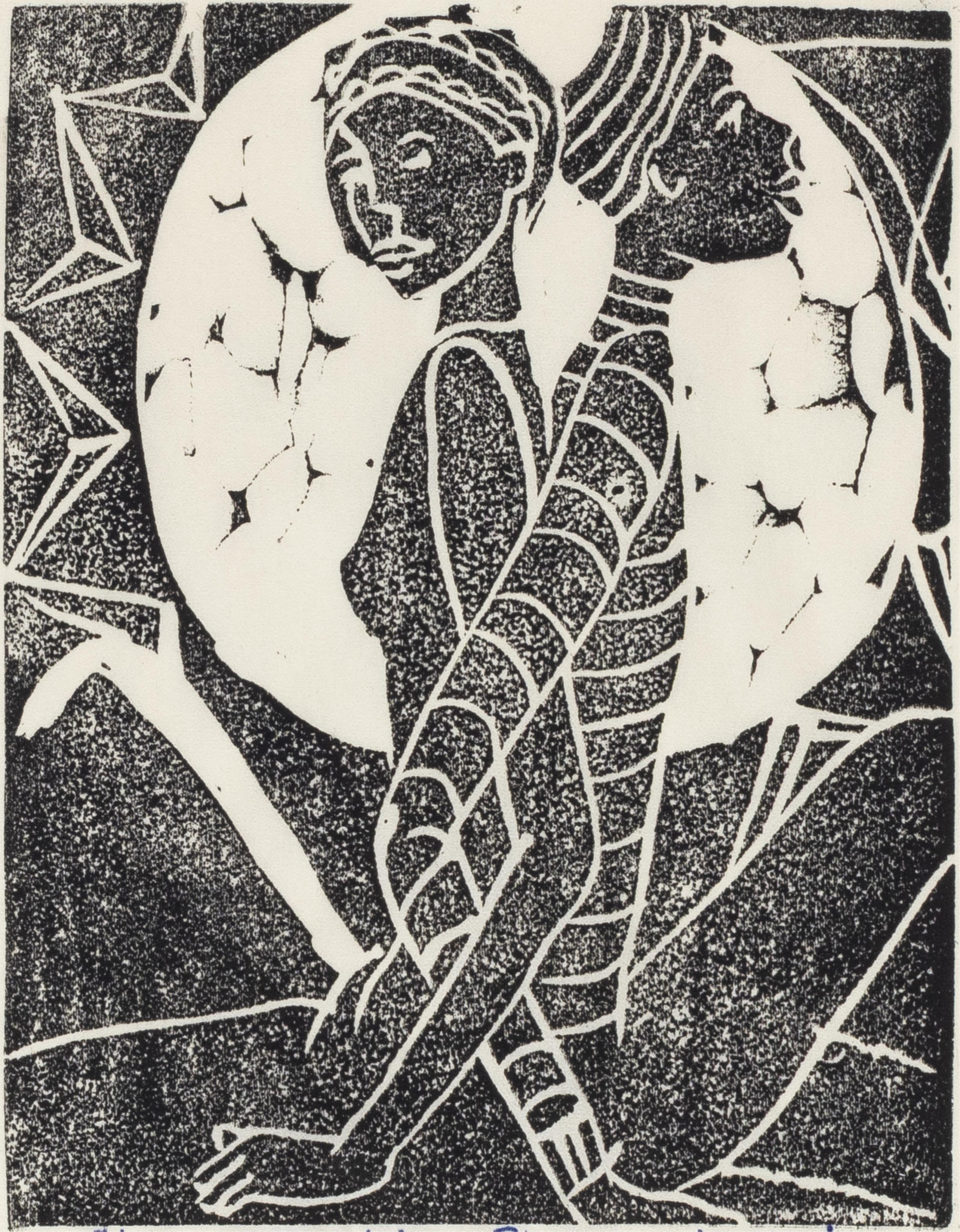Dindga McCannon, Dindga McCannon, b. 1947, Black Love, Black Hope