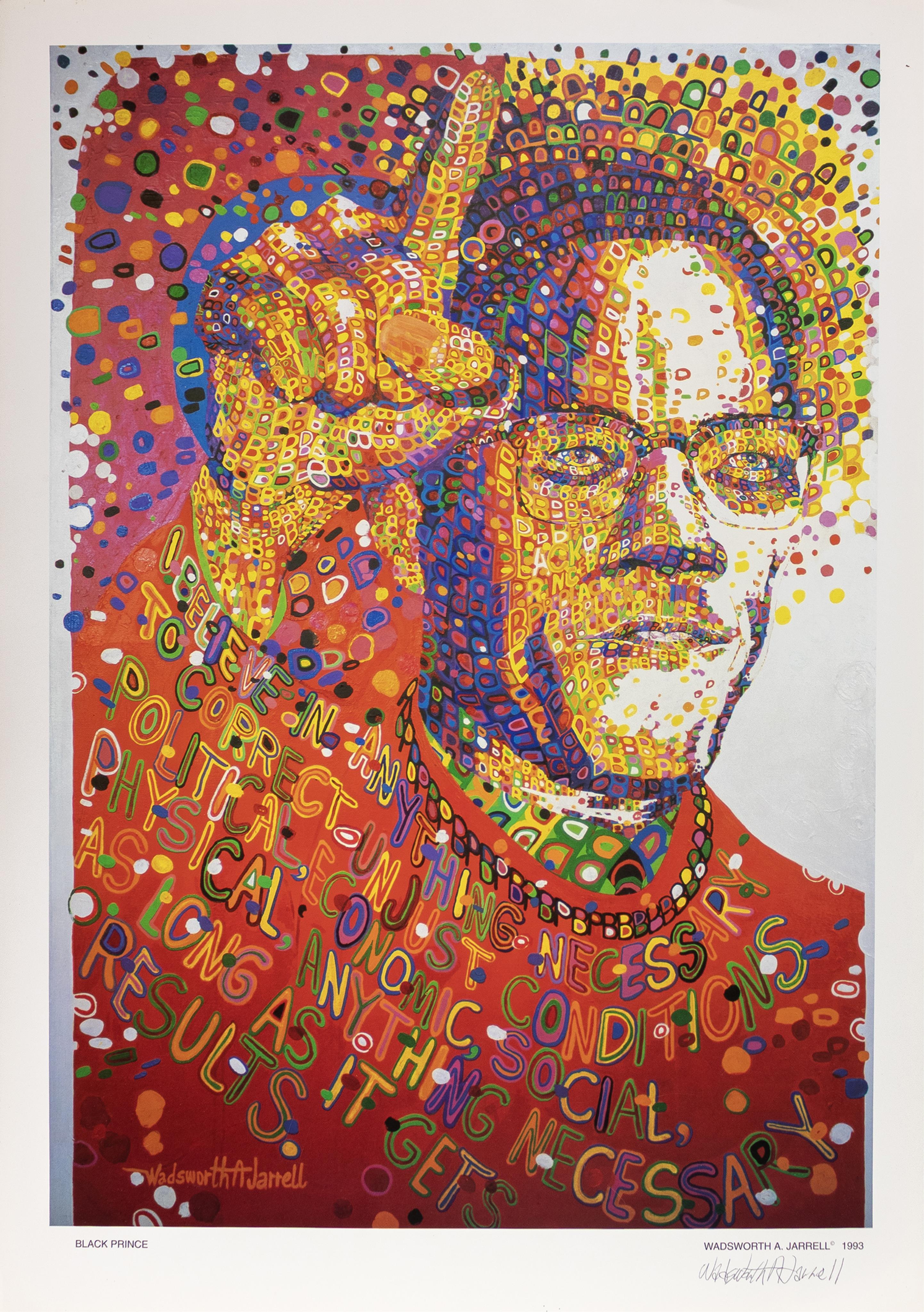 Wadsworth Jarrell, Wadsworth Jarrell, b. 1929, The Black Prince