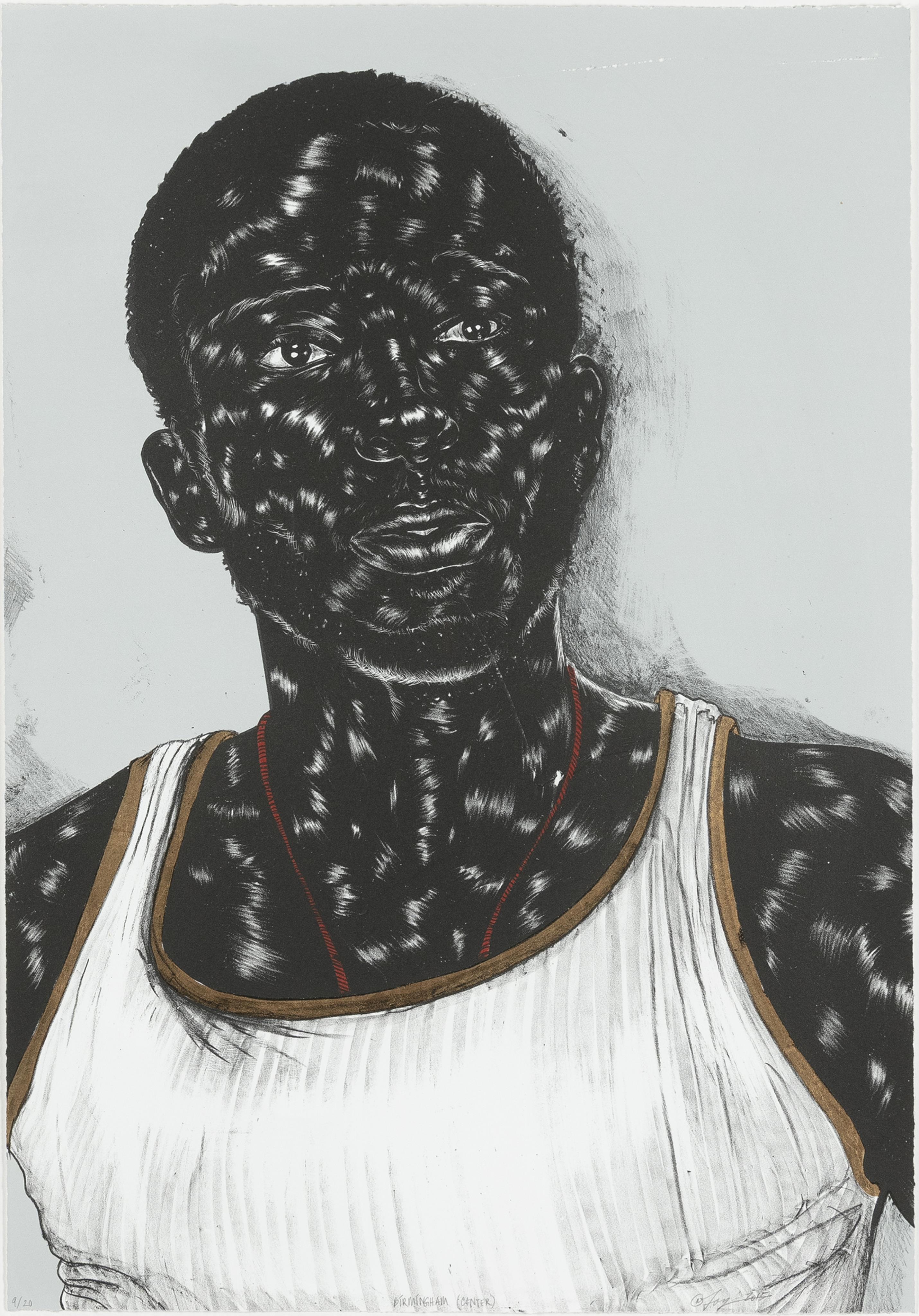 Toyin Ojih Odutola, Toyin Ojih Odutola, Nigerian/American b. 1985, Birmingham