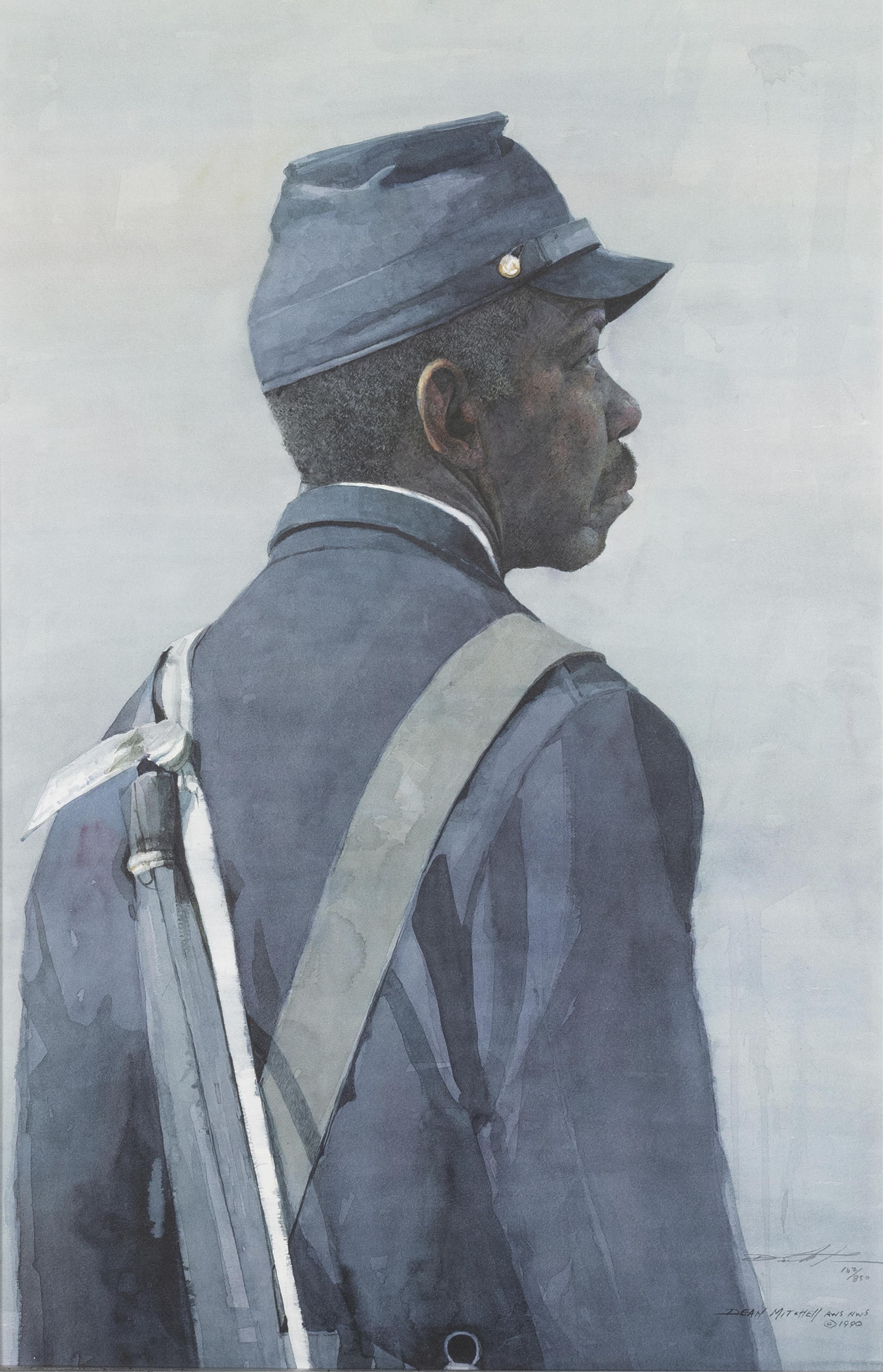 Dean Mitchell, Dean Mitchell, b. 1957, untitled, Union Soldier