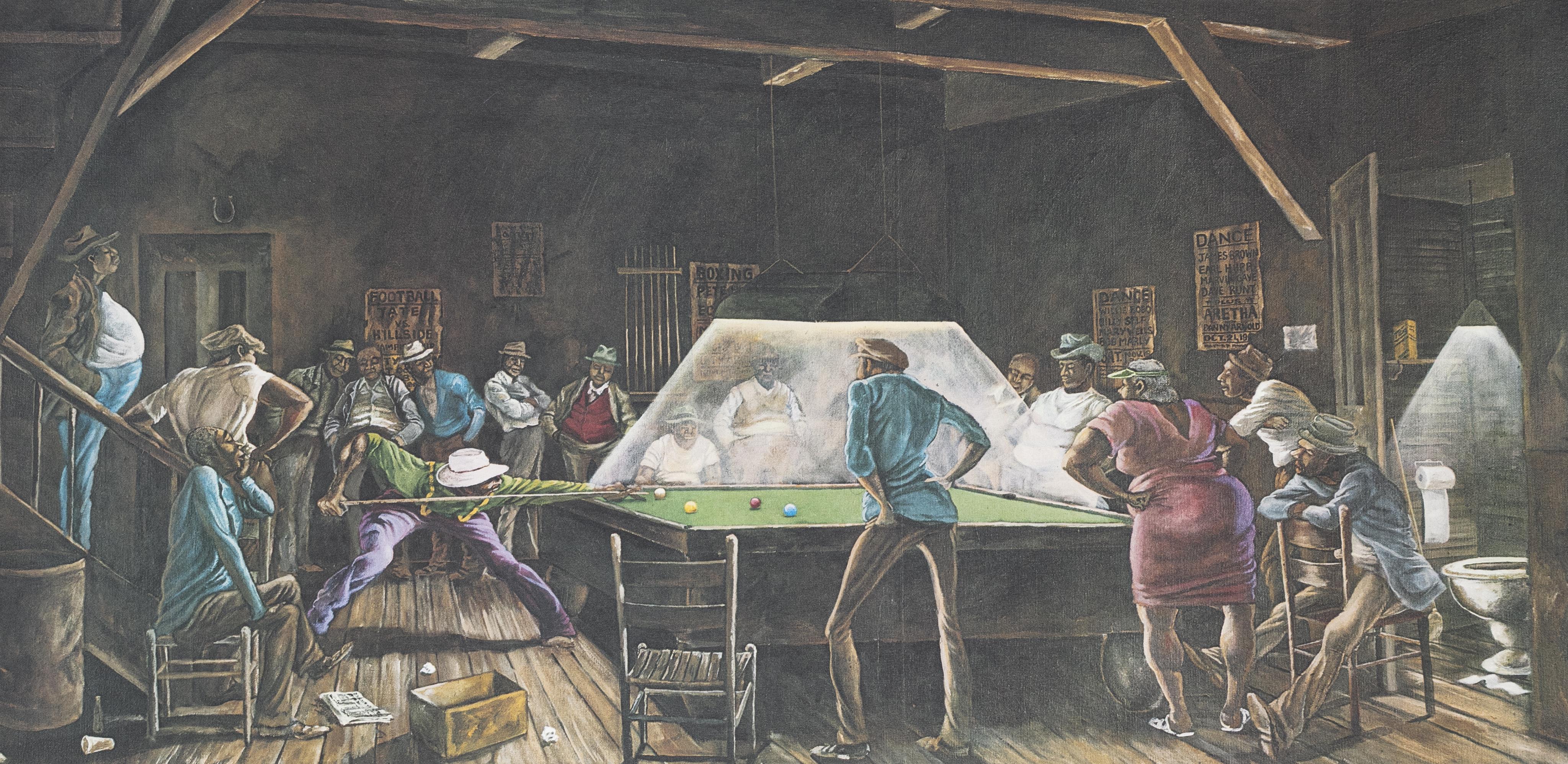 Ernie Barnes, Main Street Pool Hall