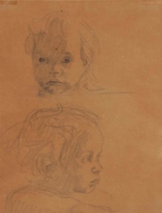Head of a child