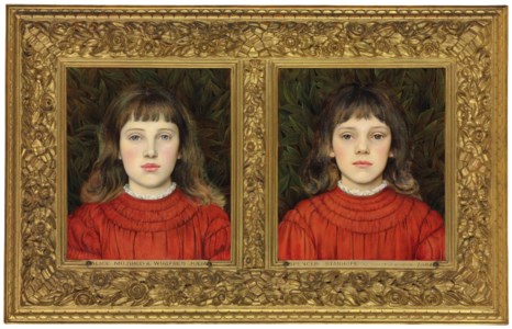 Portraits of Alice Mildred and Winifred Julia Spencer Stanhope
