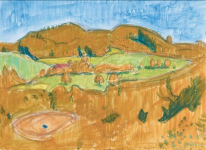 Hügellandschaft, 1923