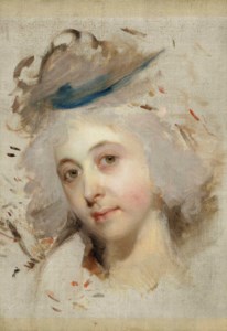 Head study of a lady