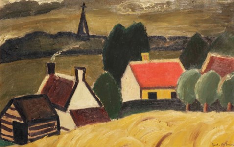 The ripe cornfield