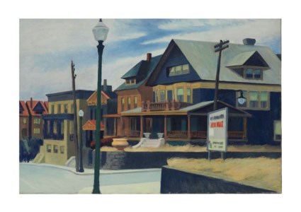Edward Hopper, East Wind Over Weehawken