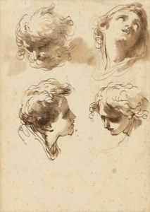 Four studies of heads