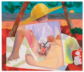 Dana Schutz, Shaving