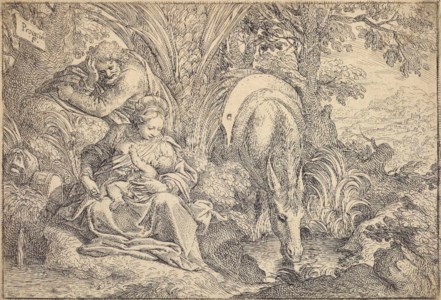 Rest on the Flight into Egypt (Bartsch 1)