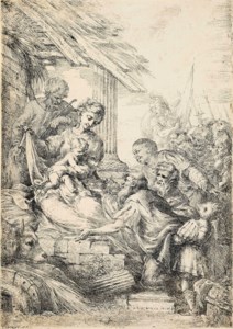 Adoration of the Magi (Bartsch 9)