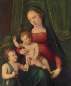The Madonna and Child with the Infant Saint John the Baptist