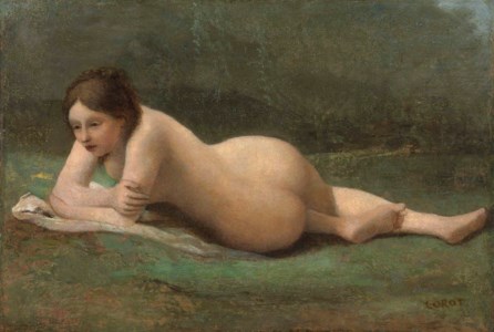 Jean-Baptiste-Camille Corot, Jeune femme étendue sur l’herbe