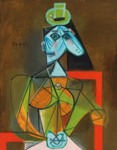 Pablo Picasso, Femme dans un fauteuil (Dora Maar)