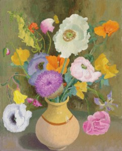 Poppies and Sweet Peas
