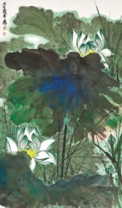 Lush Lotus Pond