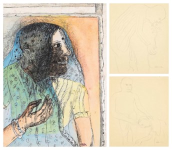 Untitled (Bride); Untitled (Woman at Man's Feet); Untitled (Man Smelling a Flower)