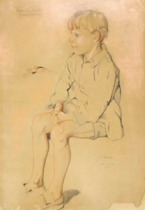 Bernard Nivet; and Portrait of a woman