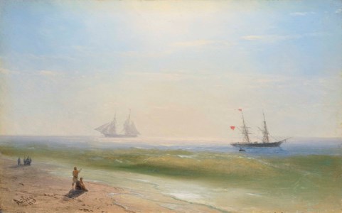 Sailing along the shore