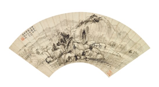 Landscape in the style of Dong Qichang