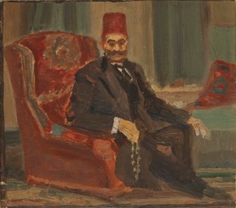 Portrait of Mohamed Pacha Saïd (esquisse)