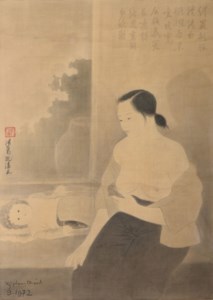 Nursing a Baby