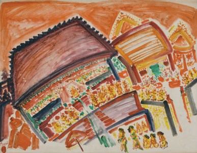 Temple Scene
