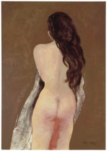 Desnudo de espalda