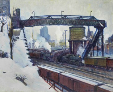 Railroad Bridge, Hudson River
