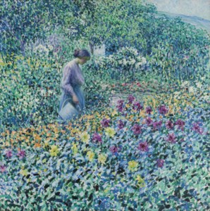 Woman With Watering Can