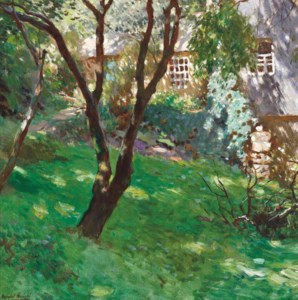 In the garden, Summer