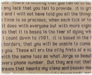 Untitled (Lover's Letter)